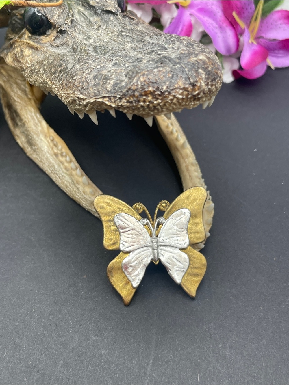 Premier Designs butterfly brooch